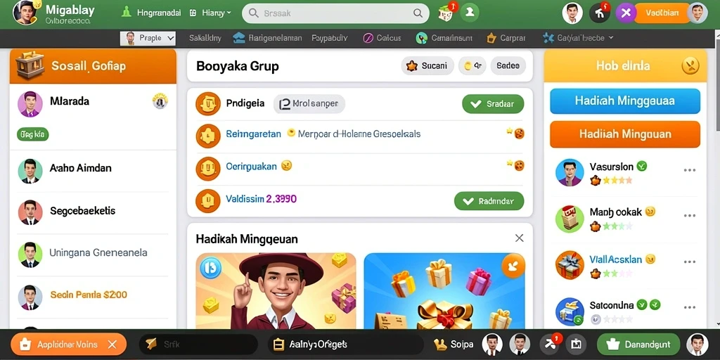 Tampilan antarmuka yang user-friendly dan menarik.