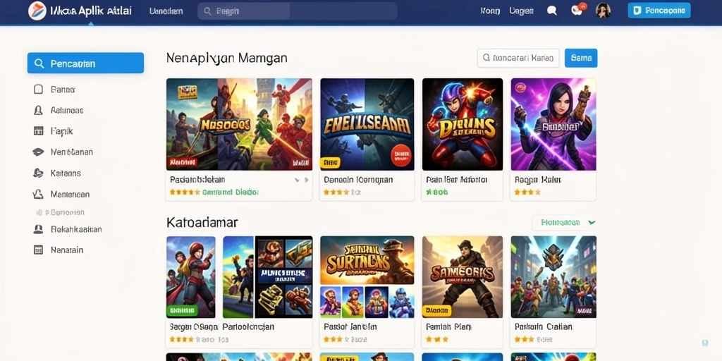 Tampilan antarmuka yang menarik dan mudah digunakan.
