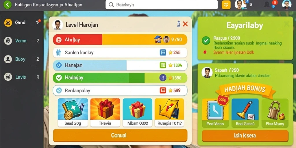 Tampilan mesin slot yang menawan dan menarik.