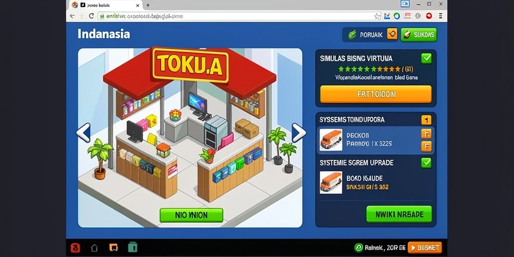 Tampilan antarmuka yang modern dan menarik.