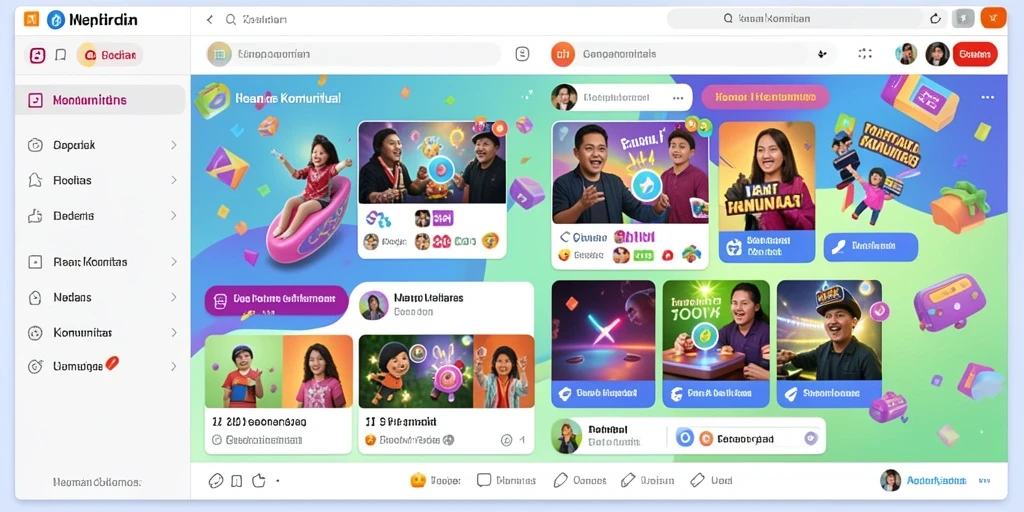Tampilan antarmuka yang menarik dan mudah digunakan.