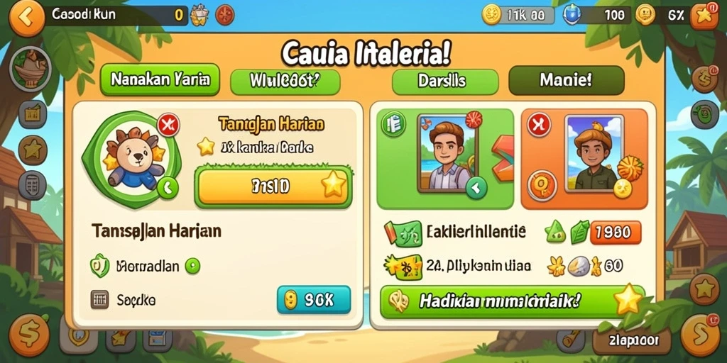 Screenshot menampilkan salah satu permainan slot terbaru.