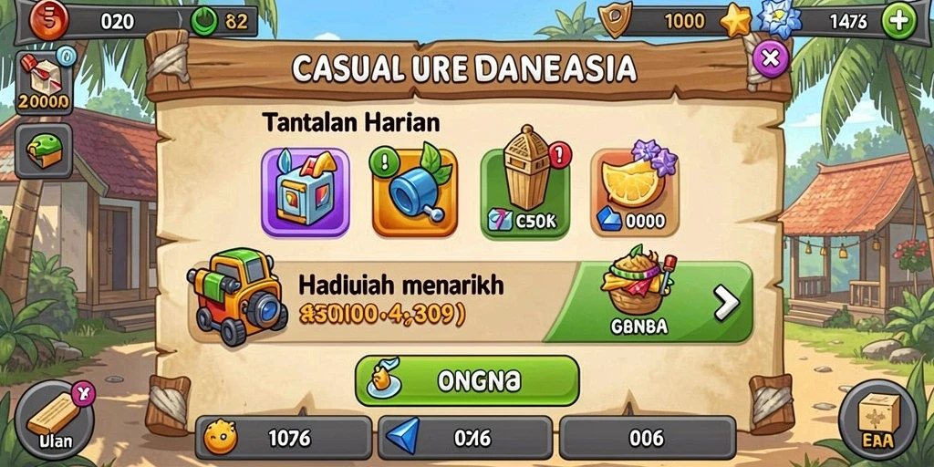 Tampilan antarmuka yang menarik dan user-friendly.
