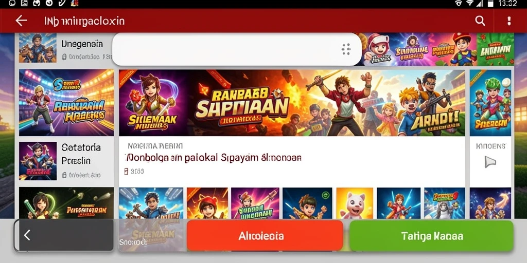 Tampilan awal permainan PCPC7 yang memukau.
