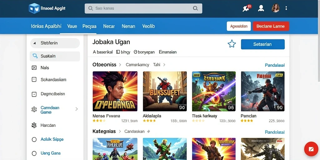 Tampilan dashboard yang user-friendly.