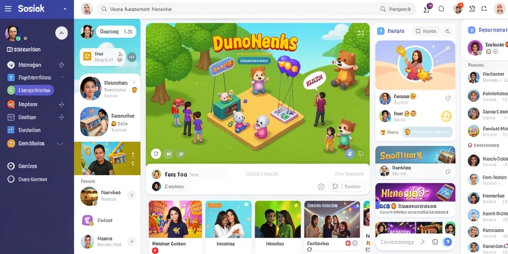 Screenshot menampilkan karakter utama dalam petualangan.