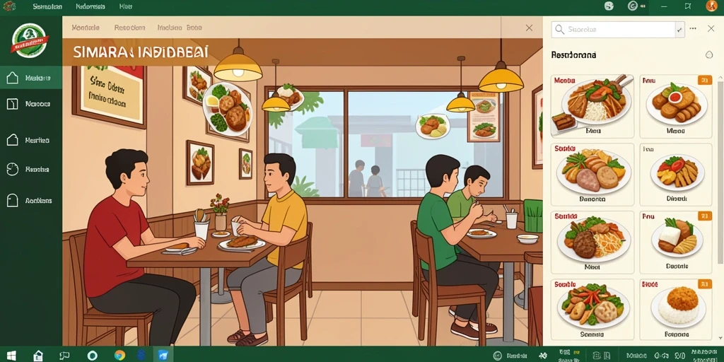 Tampilan antarmuka yang ramah pengguna.
