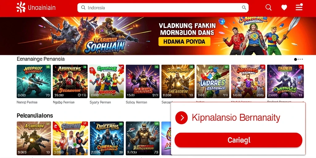 Tampilan antarmuka yang menarik dan user-friendly.