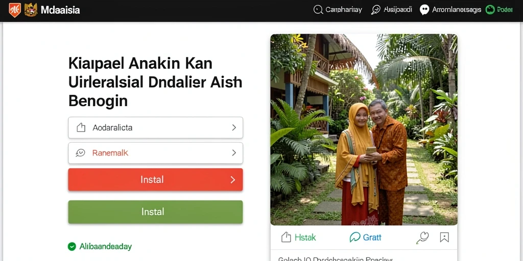 Tampilan antarmuka yang intuitif dan menarik.